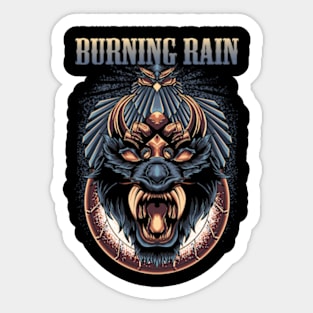 BURNING RAIN BAND Sticker